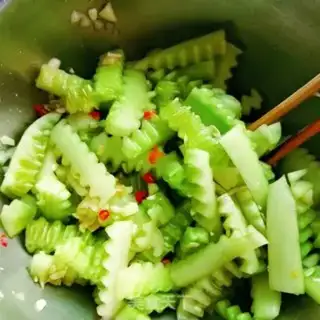 Make Wolf tooth cucumbers step 5