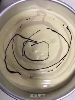 Make Zebra Zephyr cake step 9