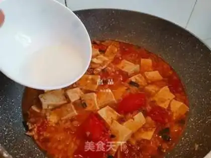 Make Tomato, tofu step 5