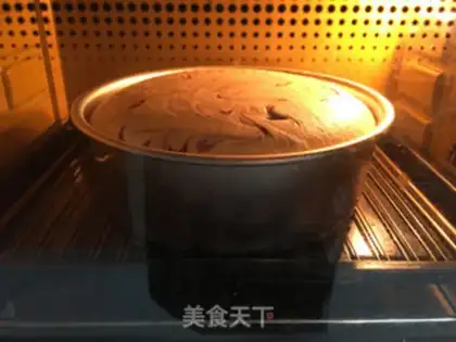 Make Zebra Zephyr cake step 11