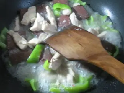 Make Chicken chest and duck blood step 11