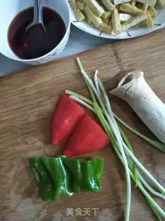 Make Sour tofu dry step 2