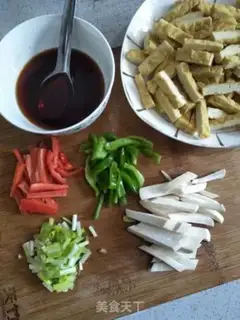 Make Sour tofu dry step 3