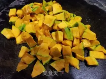 Make Pumpkin porridge step 2