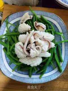 Make Little cucumber squid step 4