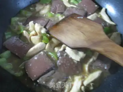 Make Chicken chest and duck blood step 15