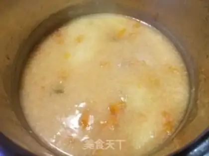 Make Pumpkin porridge step 4