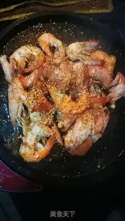 Make Black pepper shrimp step 3