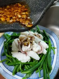 Make Little cucumber squid step 6