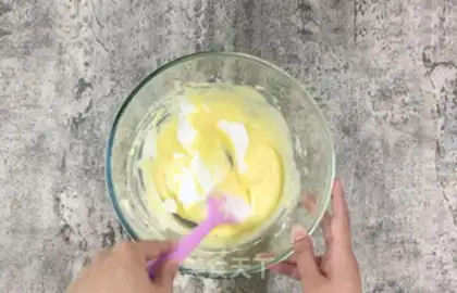 Make Japanese muffins step 4