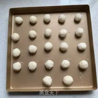 Make Protein coconut ball step 4