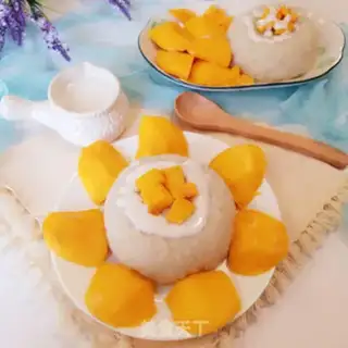 Make Mango rice step 18