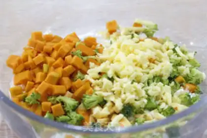Make Potato pumpkin brand step 1