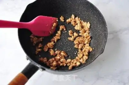 Make Coco caramel walnut step 4