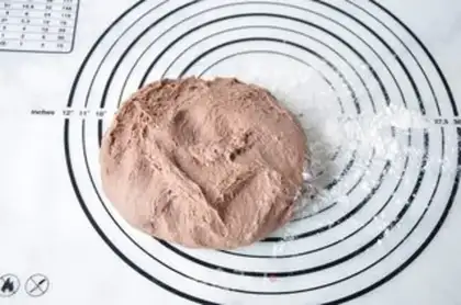Make Coco caramel walnut step 5