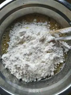 Make Black sesame cookies step 2