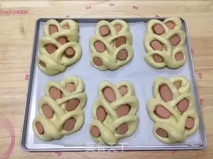 Make Wheat pretzels bread step 12