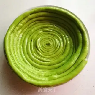Make A cucumber face step 8