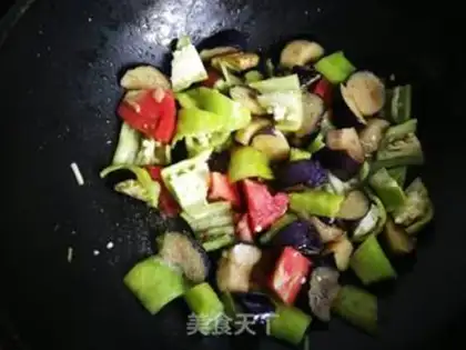 Make Pepper and eggplant step 8