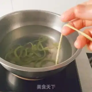 Make A cucumber face step 9