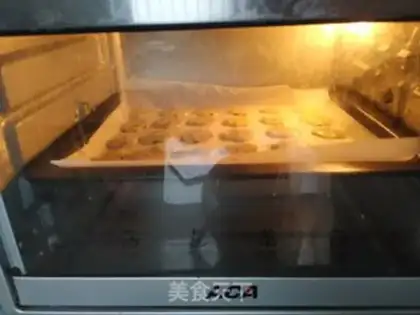 Make Black sesame cookies step 6
