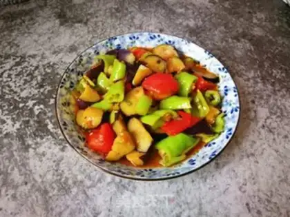 Make Pepper and eggplant step 12