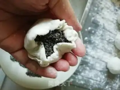 Make Black sesame soup step 1