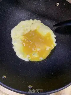 Make Corn egg fried rice step 2