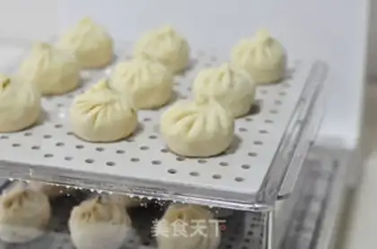 Make Plum and meat buns step 11