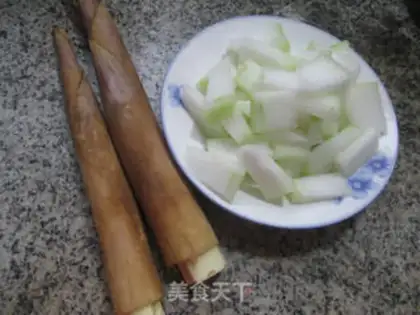 Make Whip melons. Soup step 0