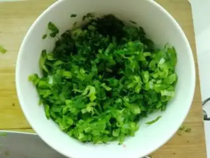 Make Onion cake step 3