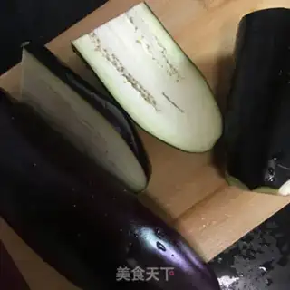 Make Meat and eggplant step 0