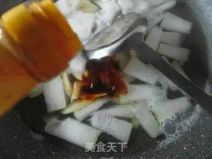Make Whip melons. Soup step 5