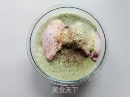 Make Pineapple mint roasted chicken wings step 4