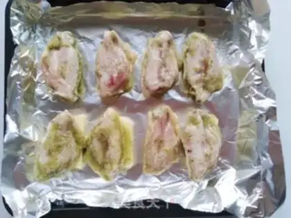 Make Pineapple mint roasted chicken wings step 6