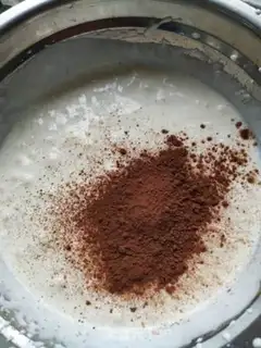 Make Tiger cake roll step 17