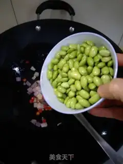 Make Bean fried sausage step 5