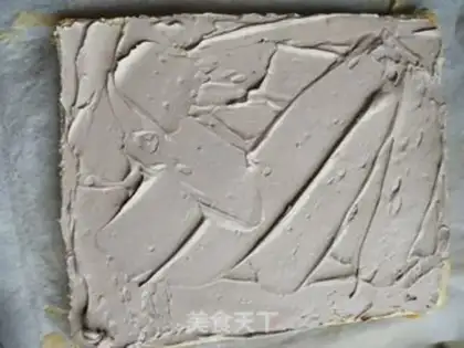 Make Tiger cake roll step 20