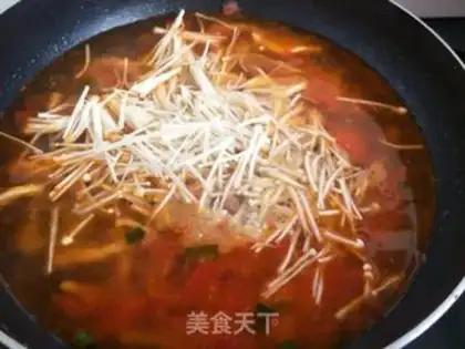 Make Spicy meat soup step 6