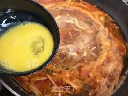 Make Spicy meat soup step 7