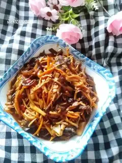 Make Fish apricot mushroom step 8
