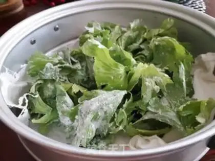 Make Celery leaves step 2