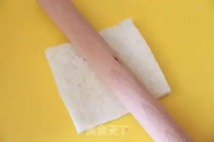 Make Cheese ham roll step 1