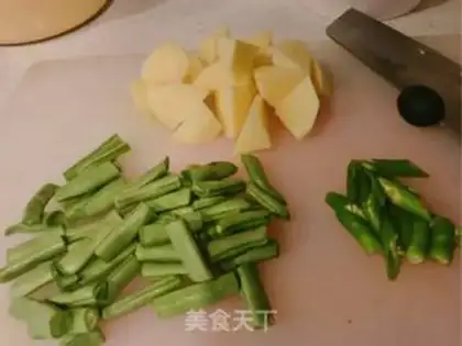 Make Potato beans step 2