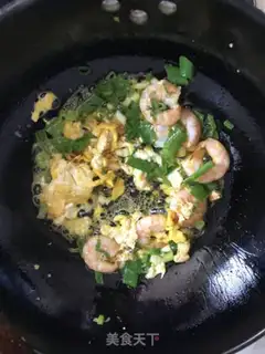 Make Scrawny shrimp eggs step 3