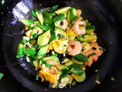 Make Scrawny shrimp eggs step 4