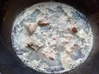 Make Pondmeal bone soup step 2