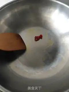 Make Rhodish and fried beans step 2