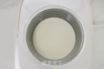 Make Electro-cooked child yogurt step 8