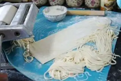 Make Hot noodles step 4